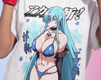 Akame Waifu Unisex Graphic Shirt, Otaku Ropa Shirt, Waifu Material Tee