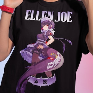 T-shirt Ellen Zenless Softstyle, chemise Zenless Zone Zero, T-shirt Ellen Zenless Zone Zero, chemise Ellen Waifu, chemise Gacha Game, T-shirt Ellen Joe
