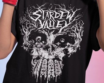 Heavy Metal Starry Valley Unisex Graphic Tee