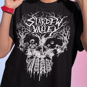 Heavy Metal Starry Valley Unisex Graphic Tee