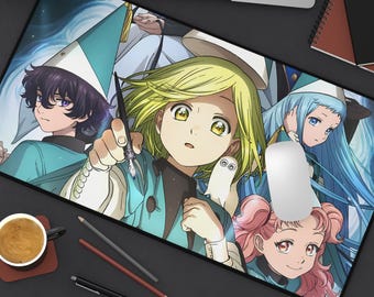 Witch Hat Atelier Anime Desk Mat Mouse Pad Playmat