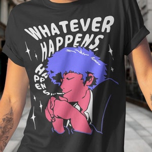 T-shirt graphique unisexe néoncore Daydream, chemise Quoi qu'il arrive, chemise Spike, T-shirt Bebop, vêtements hors-la-loi, chemise Lets Jam