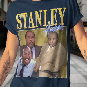 STANLEY HUDSON Homage Tshirt, Vintage Actor Shirt, Retro 80s Shirt, Office TV Shirt, Bootleg Shirt