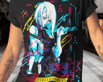 New Anime Cyberpunk Edgerunners Lucy Unisex T-shirt - Teeruto