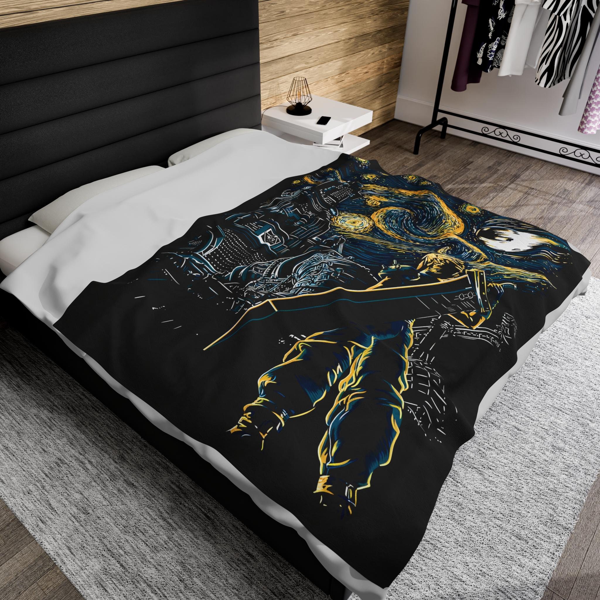 Final Fantasy 7 Blanket - Etsy
