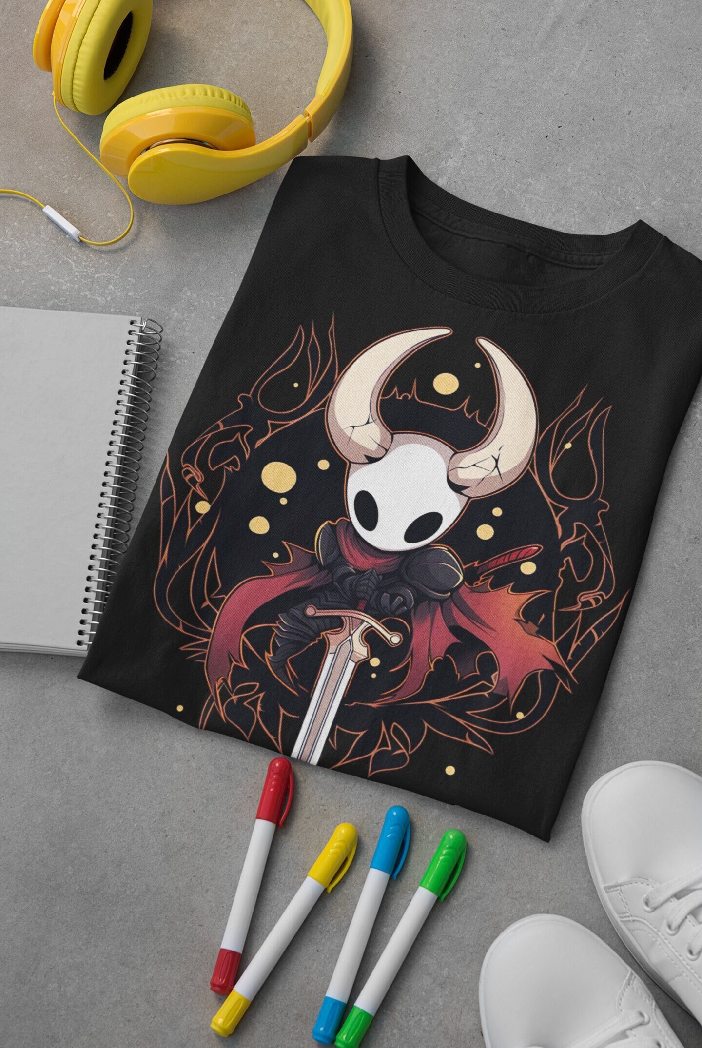 Hollow Knight Claymore Unisex Graphic Tee, Gaming Tshirt, Videogame