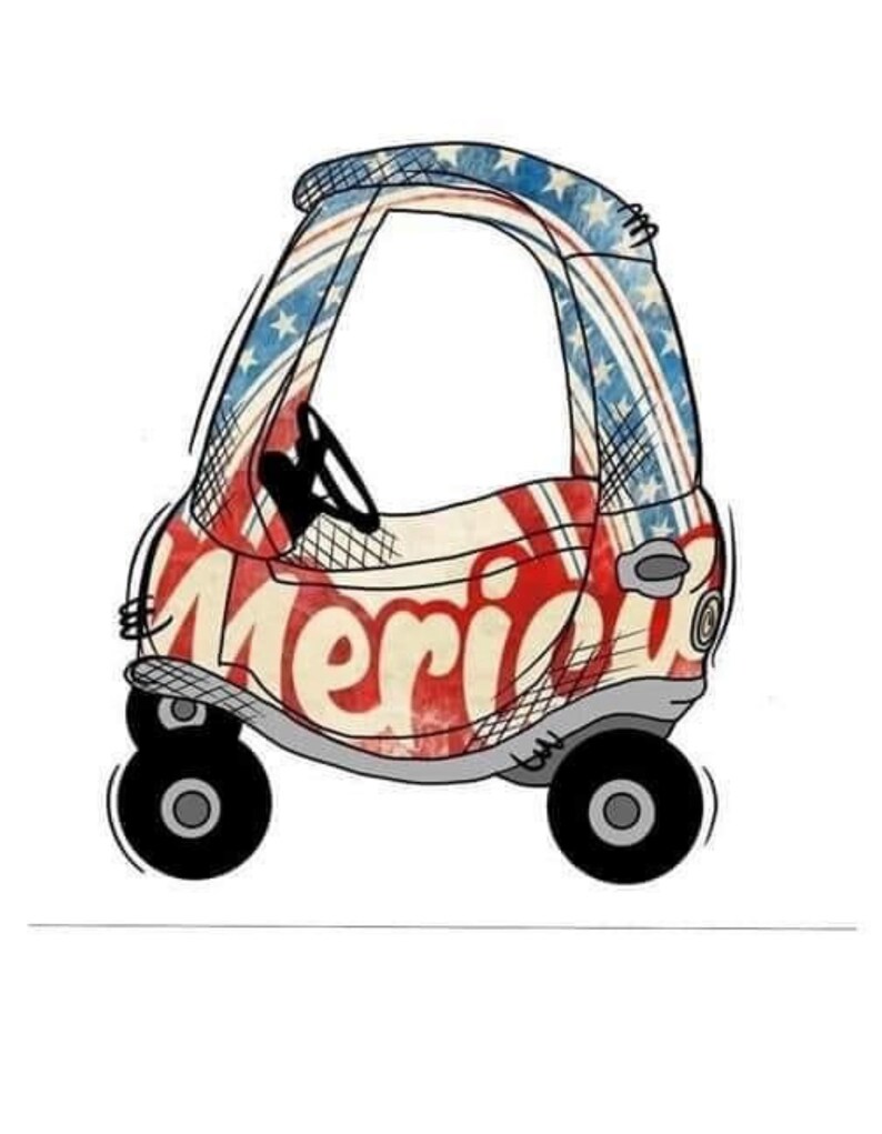 Merica Svg Png Little Tikes Car Svg Png Toddler Baby 4th of Etsy