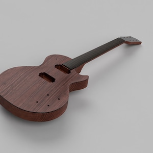 Gibson Les Paul Gitaar CAD-model