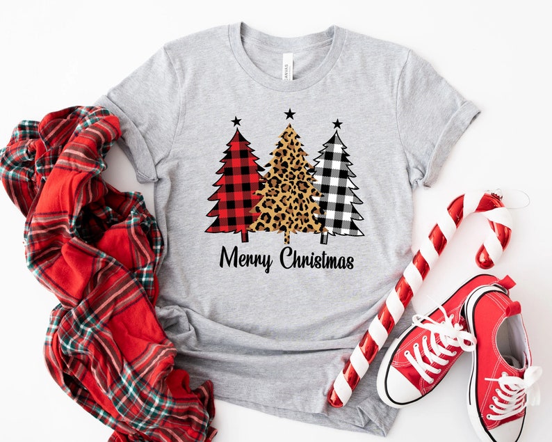 Merry Christmas Tshirt, Christmas Tshirts Women, Christmas Tshirts