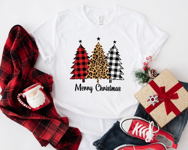 Merry Christmas Tshirt, Christmas Tshirts Women, Christmas Tshirts