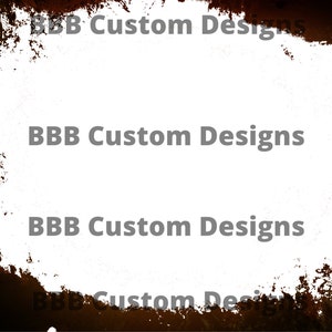 Oil Stain  / Rust / With Transparent Background for 20oz tumbler / Overlay this to any image