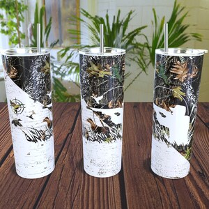 Deer / Hunting / Buck / American Flag / Camouflage  20oz Tumbler designs