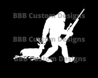 American Flag / Big Foot / Yeti / Bigfoot Hunting Deer / Design 20oz Tumbler 20oz Tumbler Design