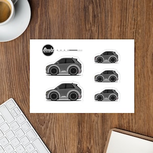Hyundai IONIQ 5 "Fun-Sized" Shooting Star Sticker Sheet