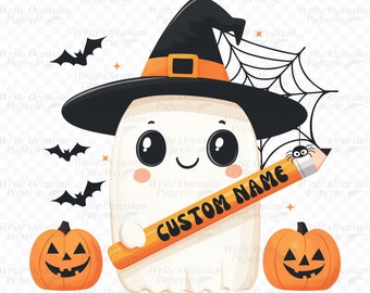 Custom Halloween Teacher SVG Halloween PNG Cricut File for Teacher Halloween Teacher PNG Spooky Teacher svg Editable Teacher Sublimation