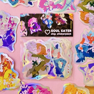 SOUL EATER - Ship Holographic Sticker Pack | Platon