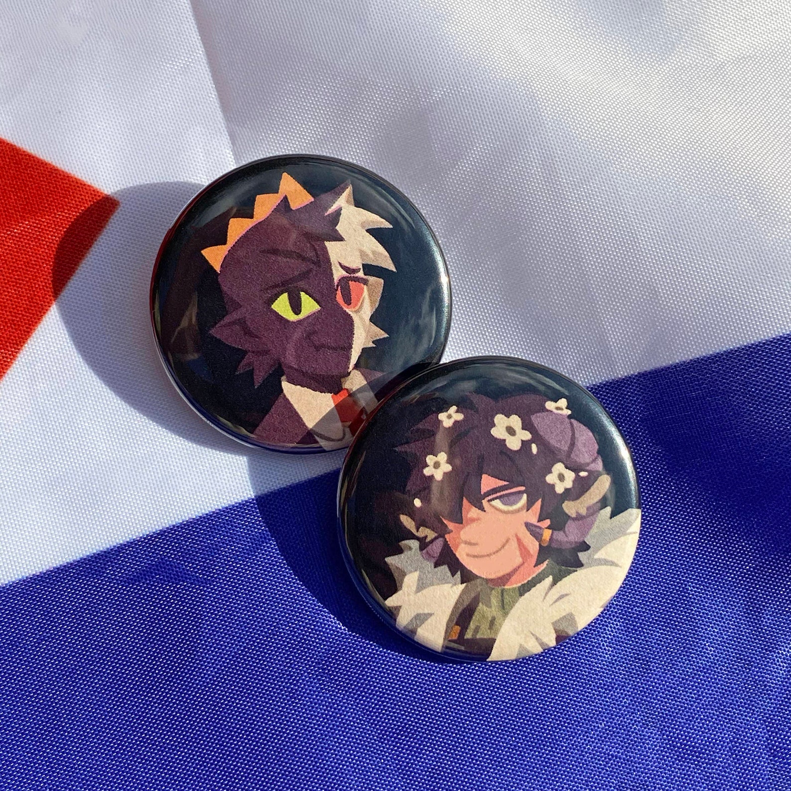 Dream SMP Pins DSMP Themed Badges Dream Smp Pinback Etsy