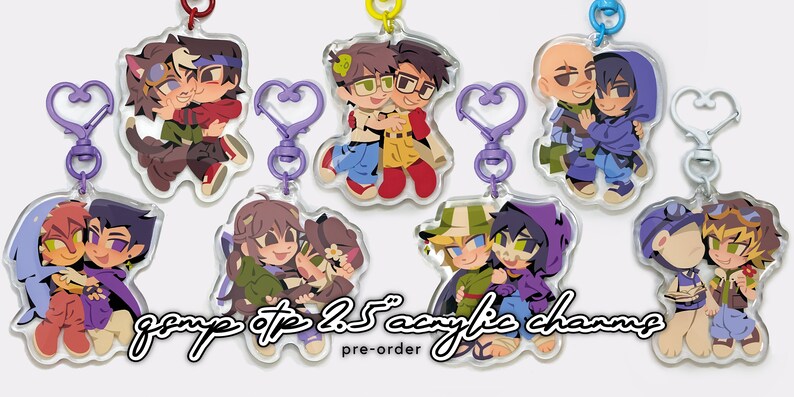 PRE-ORDER QSMP otp Charms zdjęcie 1