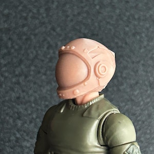 ASTRONAUT HEADS for 3.75in, 1/18, 6in, and 7in FIGURES (2-pack)
