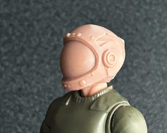 ASTRONAUT HEADS for 3.75in, 1/18, 6in, and 7in FIGURES (2-pack)