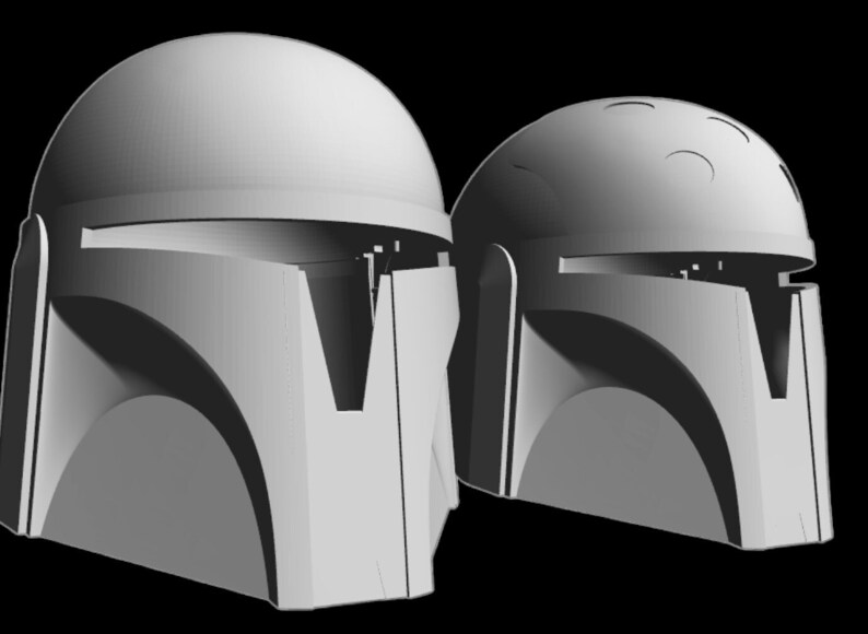 Mandalorian PILOT Helmet STL Etsy