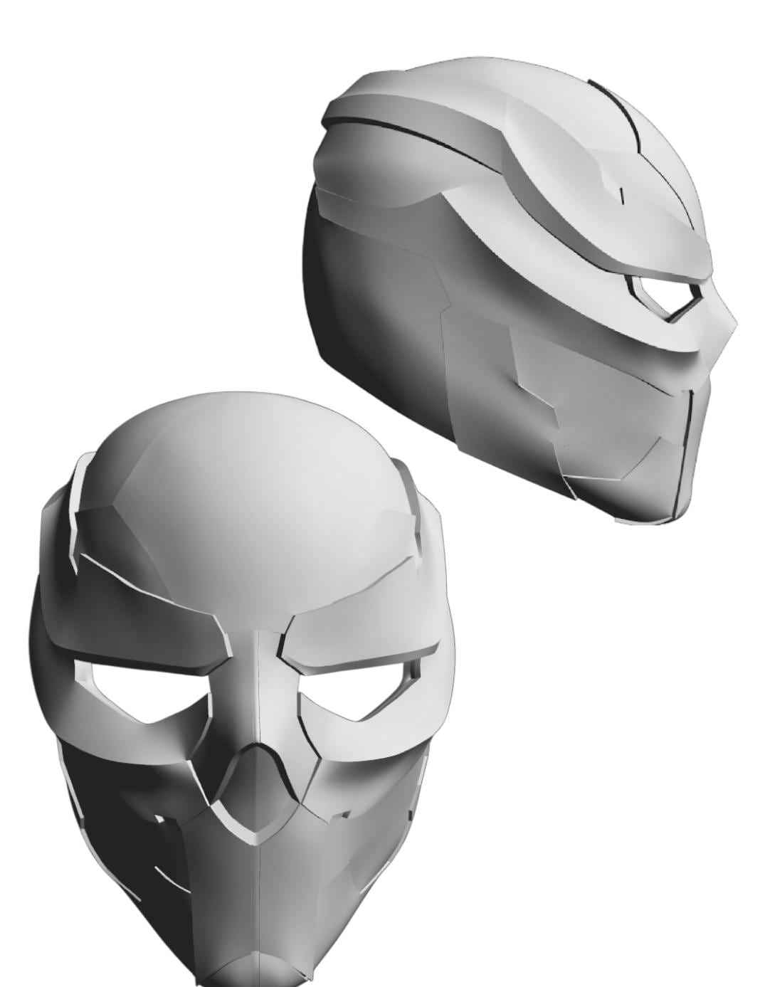 CYBERPUNK HELMET (STL file)