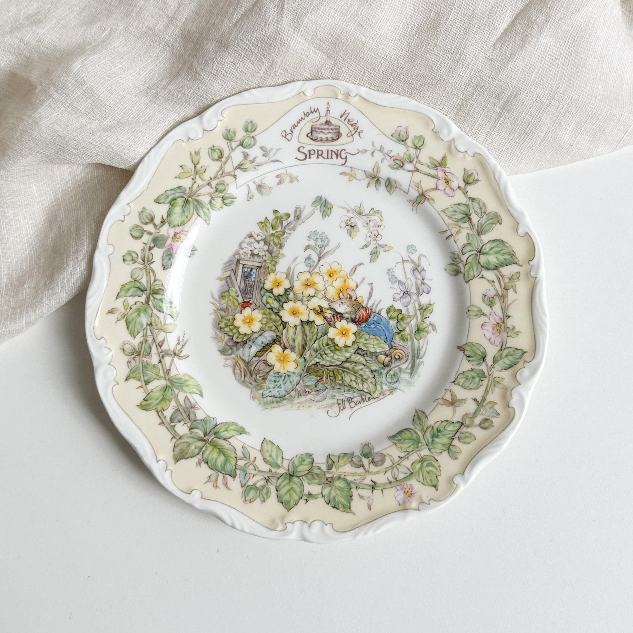 Brambly hedge plate - Etsy 日本