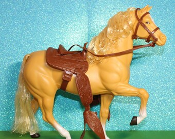 Cheval Barbie Mattel 1981 - Vintage Dallas, Presque Complet, Collection