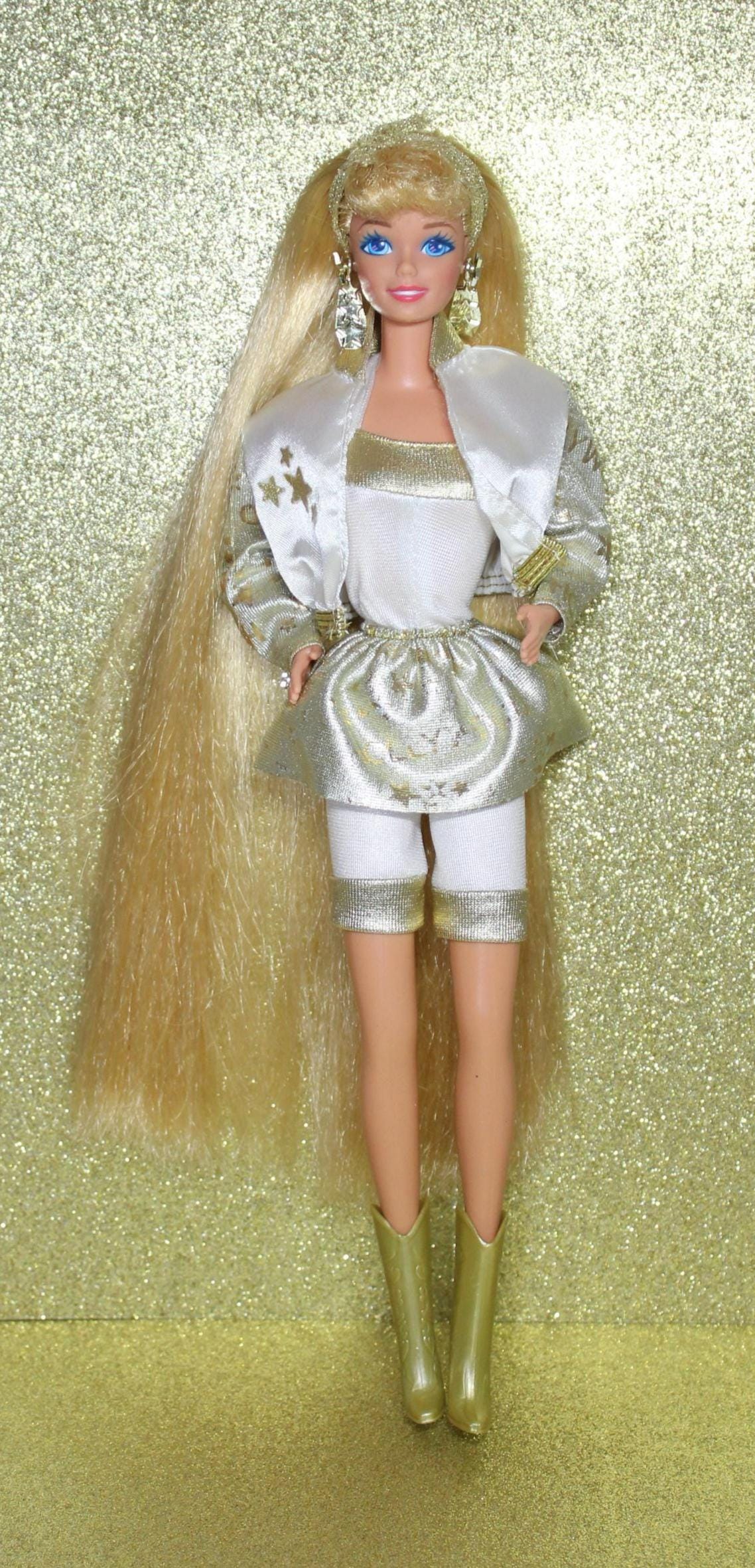 ヴィンテージ 1992 ハリウッドヘア バービー / ゴールドスター