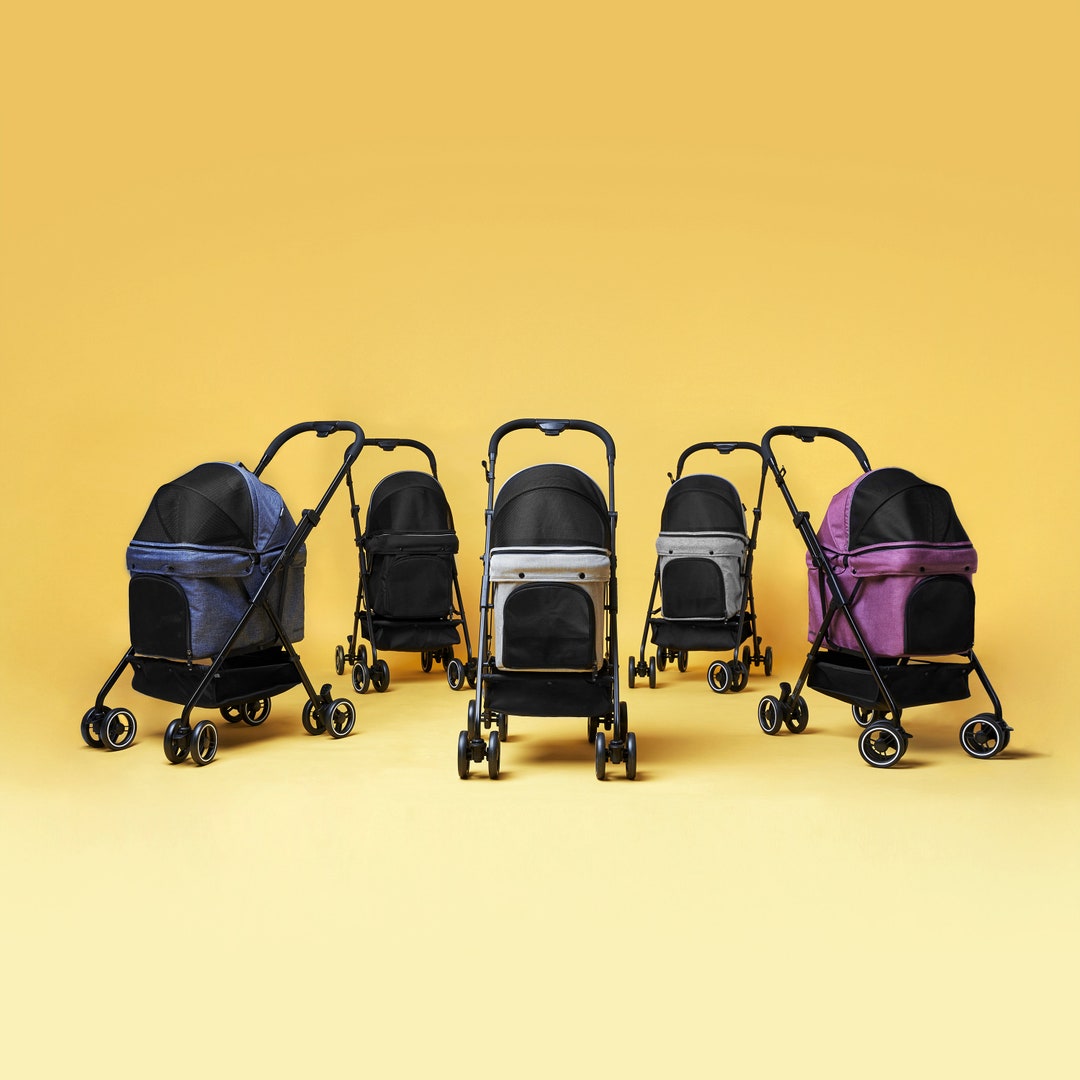 Buddyduggy Rider Maltty2 Pet Stroller for Small, Medium, Dogs, Cats