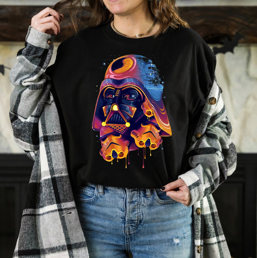 Star Wars Darth Vader Trooper Helmets Psychedelic Drip - Etsy