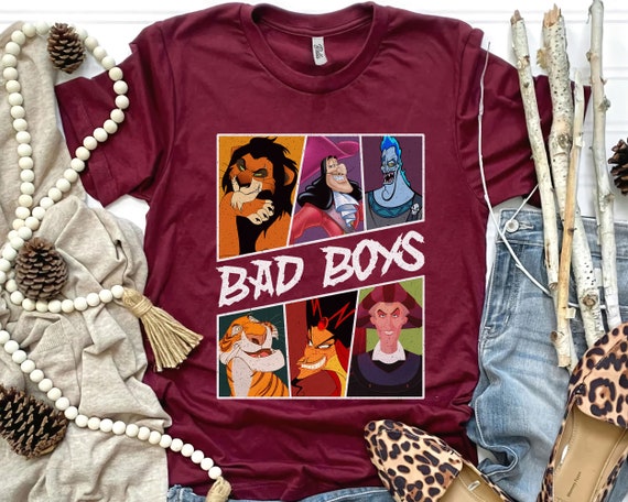 Retro 90s Bad Boys Villains Shirt Jafar Captain Hook Hades - Etsy