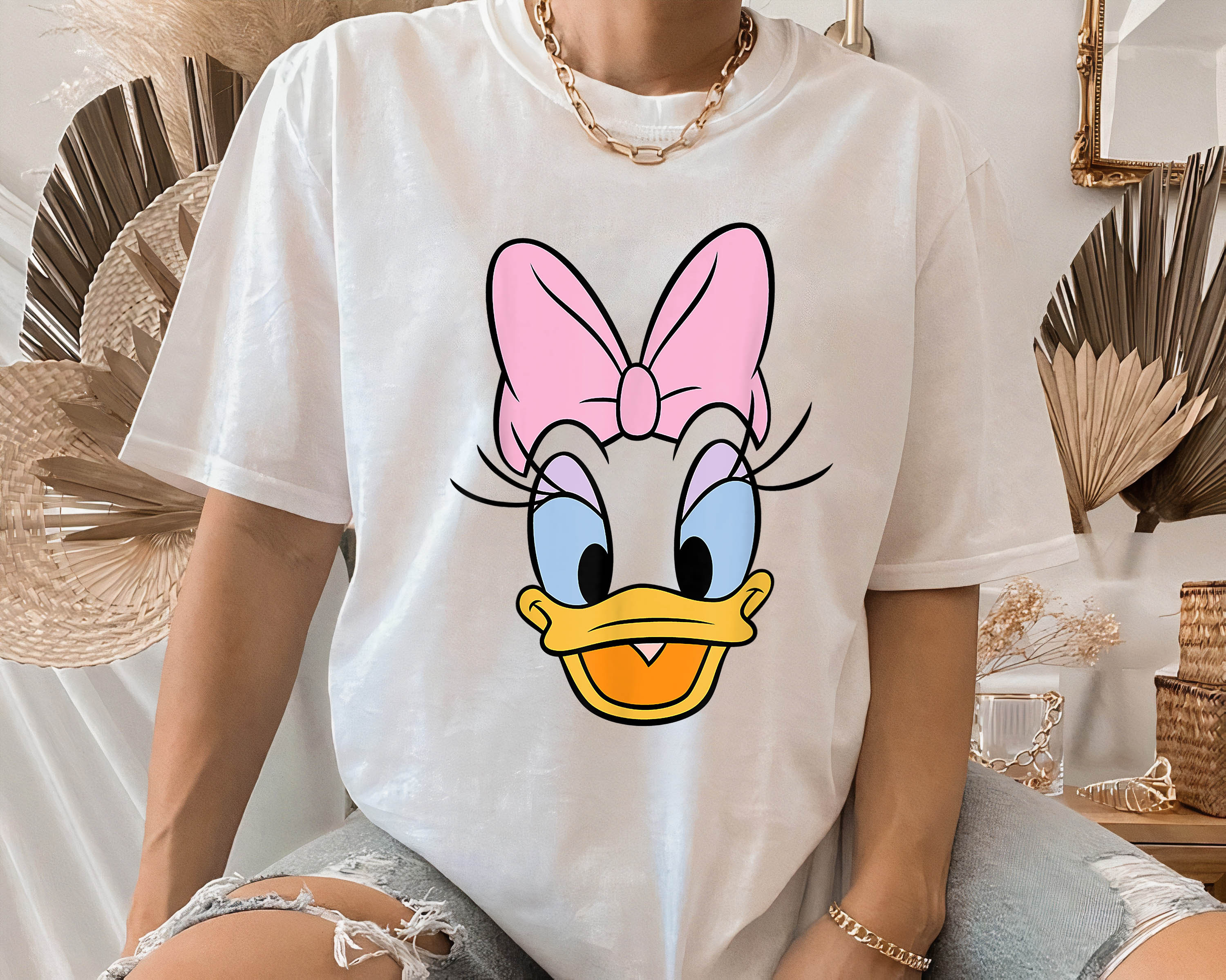 Disney Daisy Duck Big Face T-Shirt