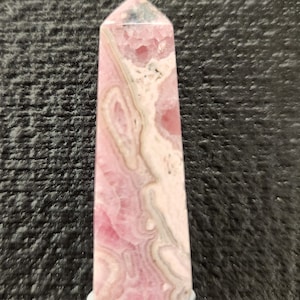 Rhodochrosite Tower, Crystal Tower, Home Decor,