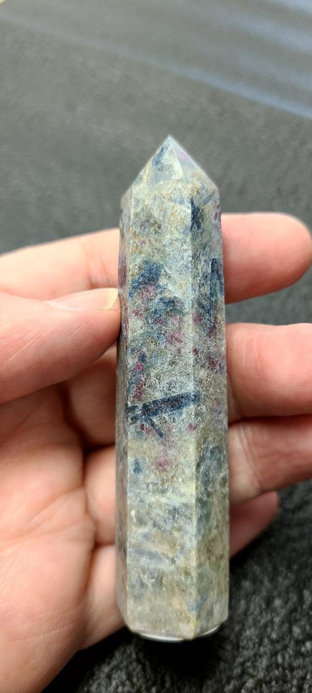 Ruby Crystal Tower Ruby Kyanite Tower, Crystal Tower, Home Decor - Etsy