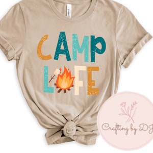 Camp Life PNG Design