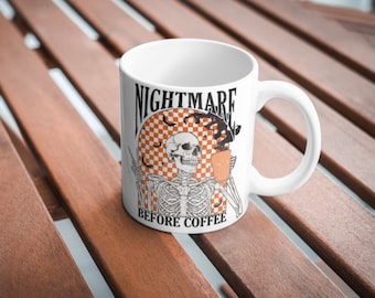 Nightmare before coffee mug