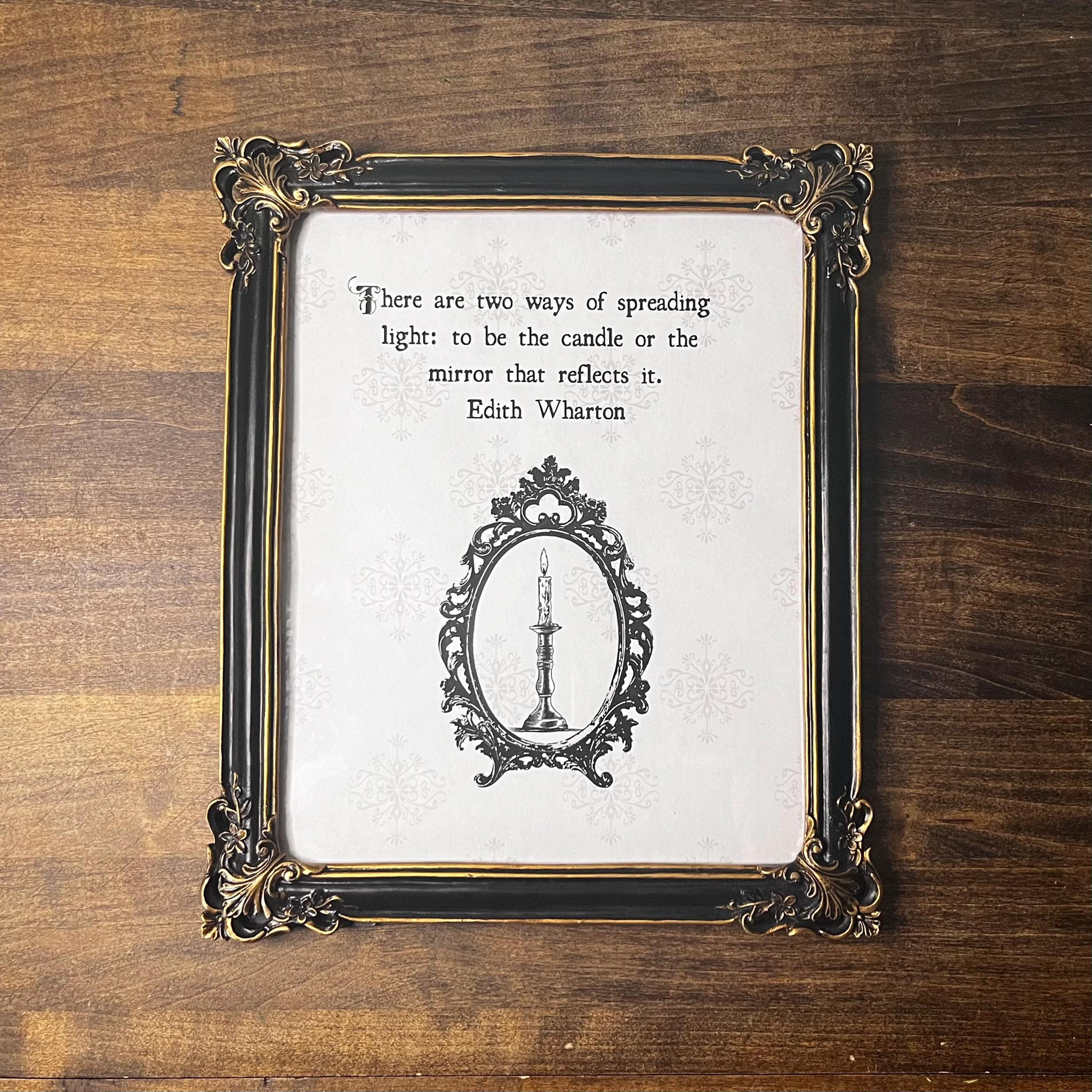 Edith Wharton Quote Print: Vintage Wall Art (Digital Download)