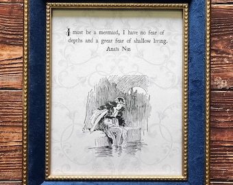 Anais Nin Digital Print, Wall Art Idea for Home, Printable, Digital Download