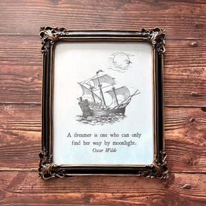 Oscar Wilde Digital Print, Wall Art Idea for Home, Printable, Digital Download