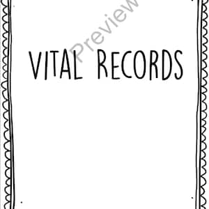 Vital Records