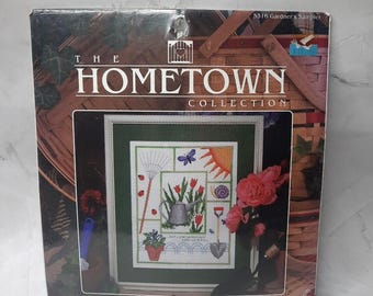 Wzory na haft krzyżykowy Hometown Collection Gardners Sampler 5316