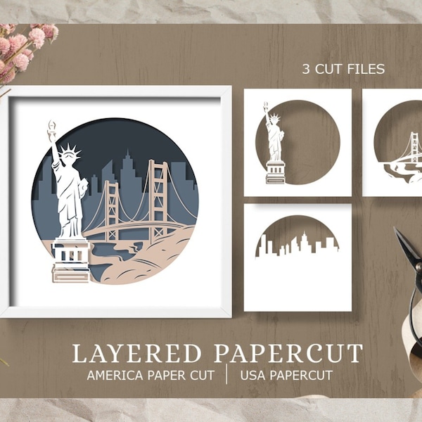 USA Patriotic 3D Shadow Box, Colorful Layered Paper Art, Files Cricut Silhouette, SVG, 3D Mandala, Shadowbox, Layered Paper Craft Papercraft USA Patriotic 3D Shadow Box, Colorful Layered Paper Art, Files Cricut Silhouette, SVG, 3D Mandala, Shadowbox, Layered Paper Craft Papercraft
