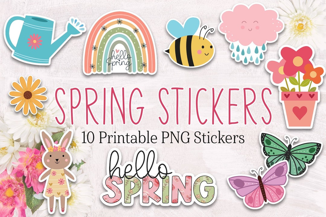 Printable Stickers, Printable Planner Stickers, Printable Sticker ...