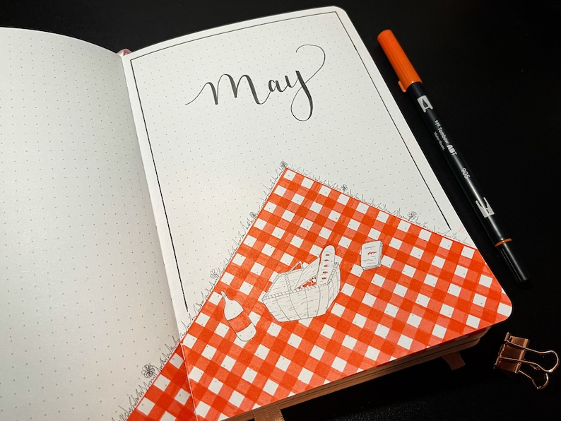 Handmade Custom Bullet Journal Etsy