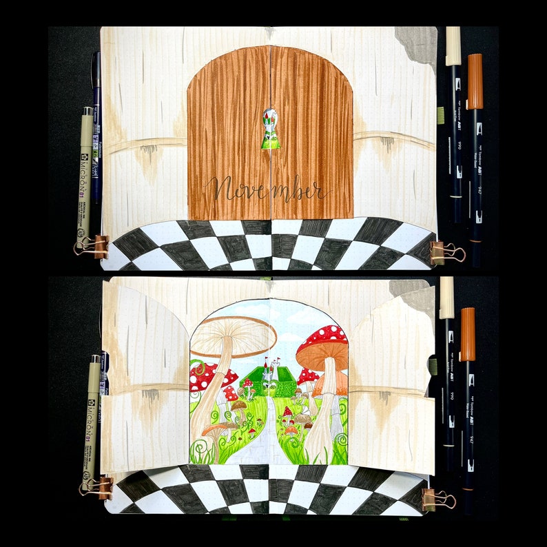 Handmade Custom Bullet Journal Etsy