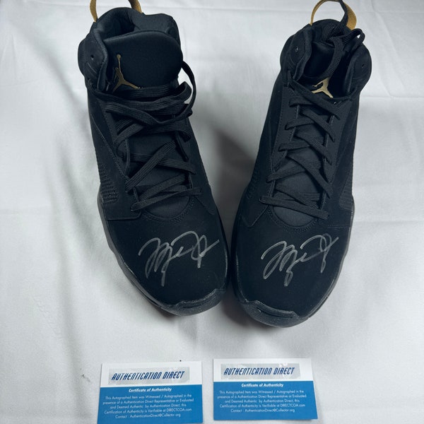 autographed jordan shoes