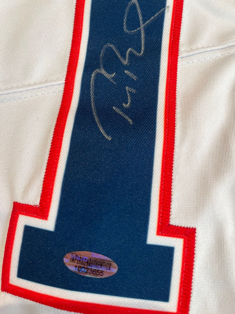 Tom Brady Autographed Jersey White With COA - Etsy