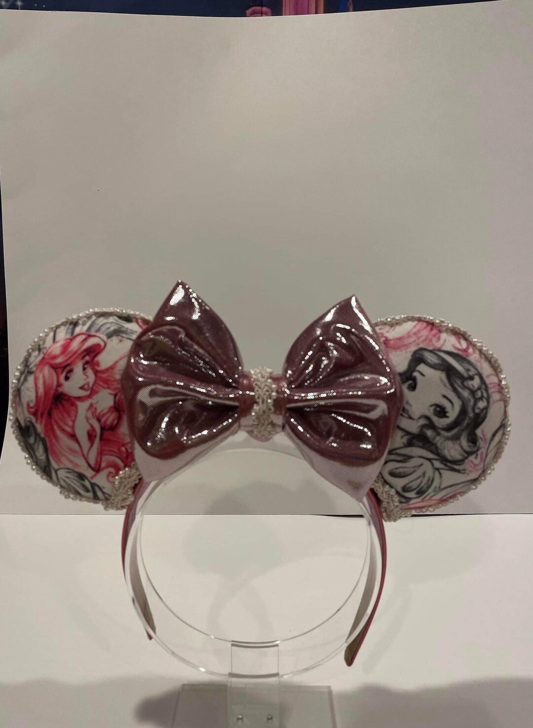 Disney Princesses Mouse Ears Princess Snow White Belle Jasmine Ariel