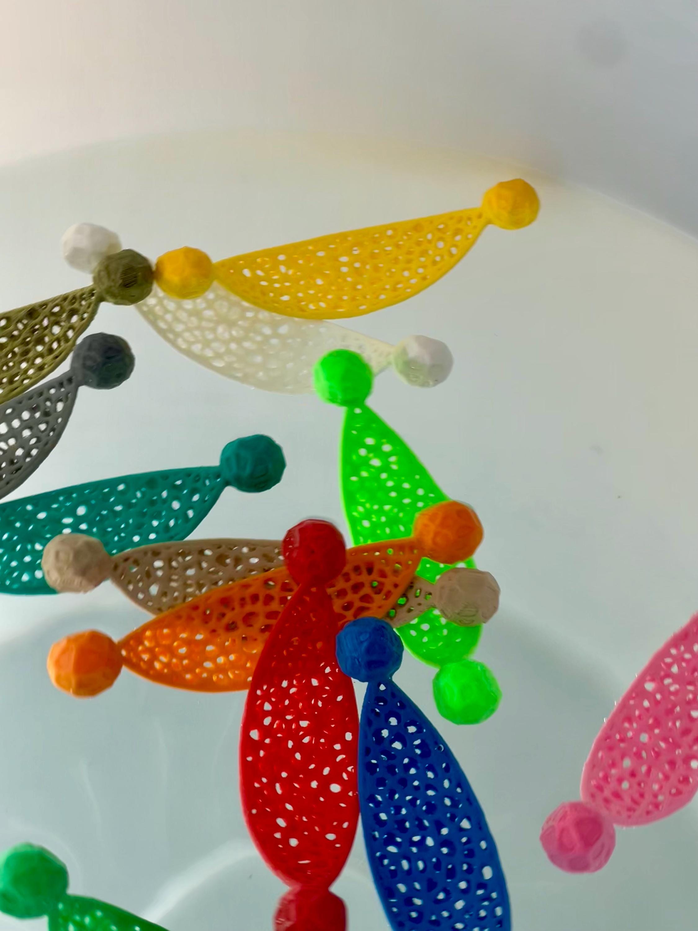 Floating Betta Hammock - Simply Voronoi **Limited Quantity**